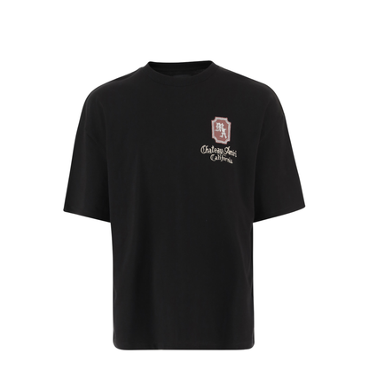 Black Cotton T-Shirt