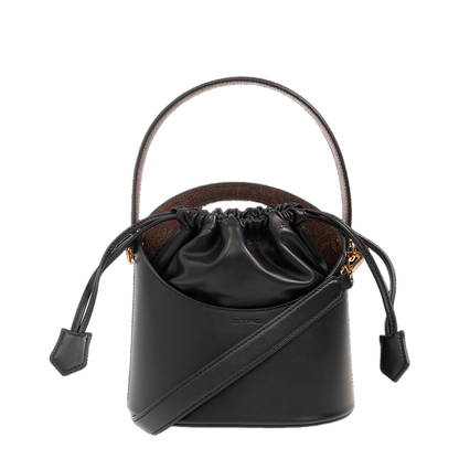 Black Secchiello Shoulder Bag