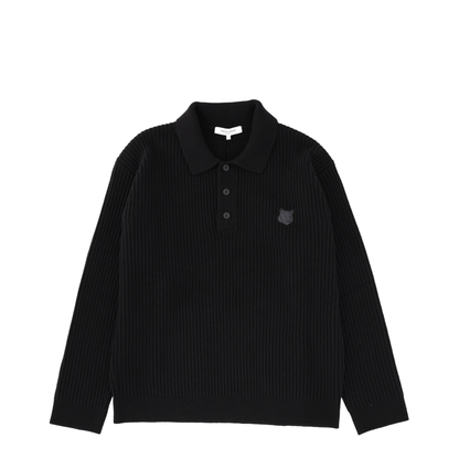 Long-Sleeved Polo Shirt