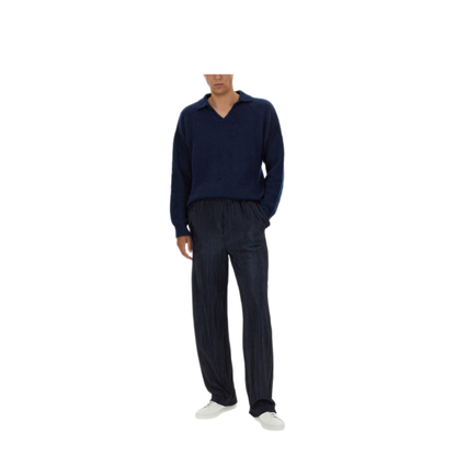 MAYFEYR - FAMILY FIRST - Knitted Polo - SWF2404DARKBLUE