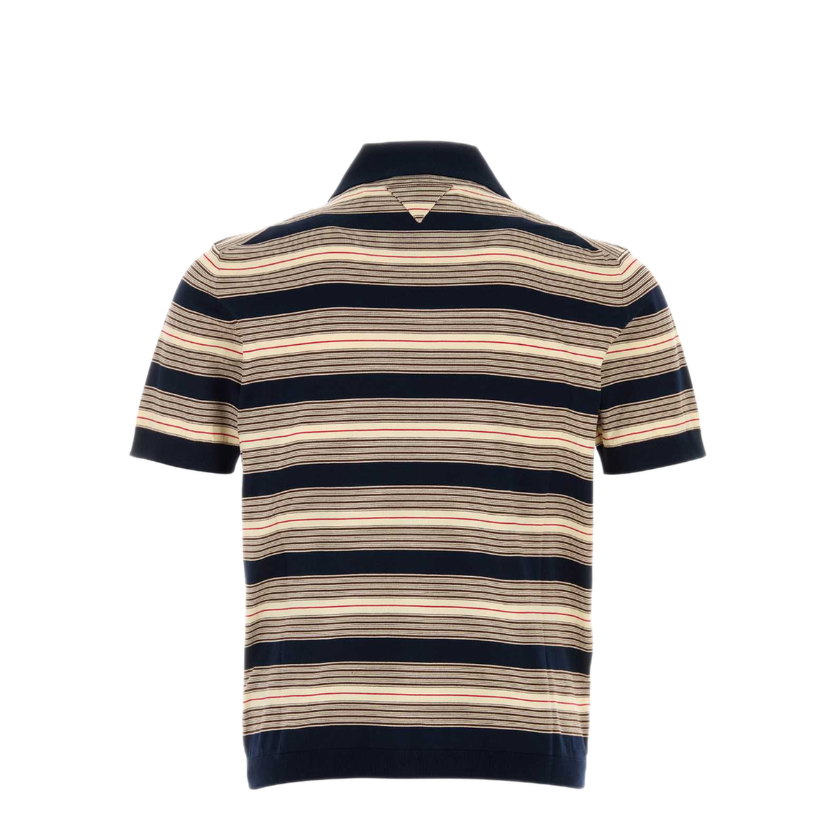 MAYFEYR - Prada - Embroidered Stretch Cotton Blend Polo Shirt - UMF064SOOO17O6F0008