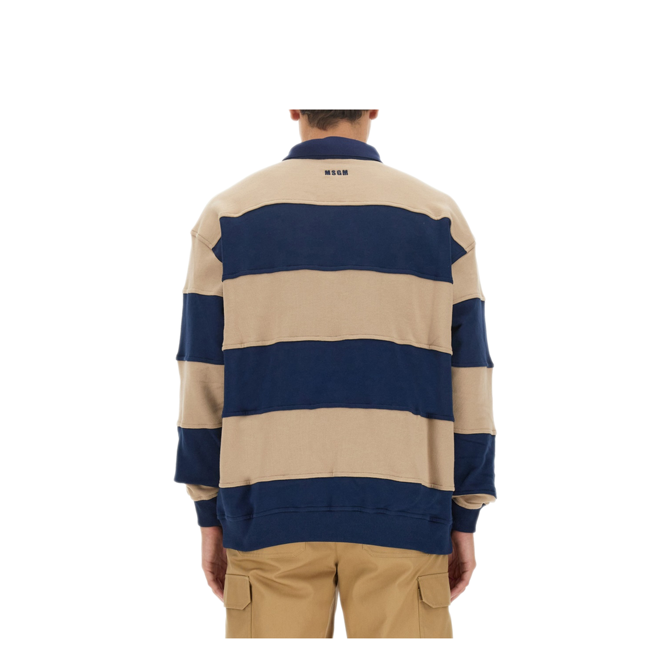 MAYFEYR - MSGM - Oversize Sweatshirt With Logo - 3540MM14623779923