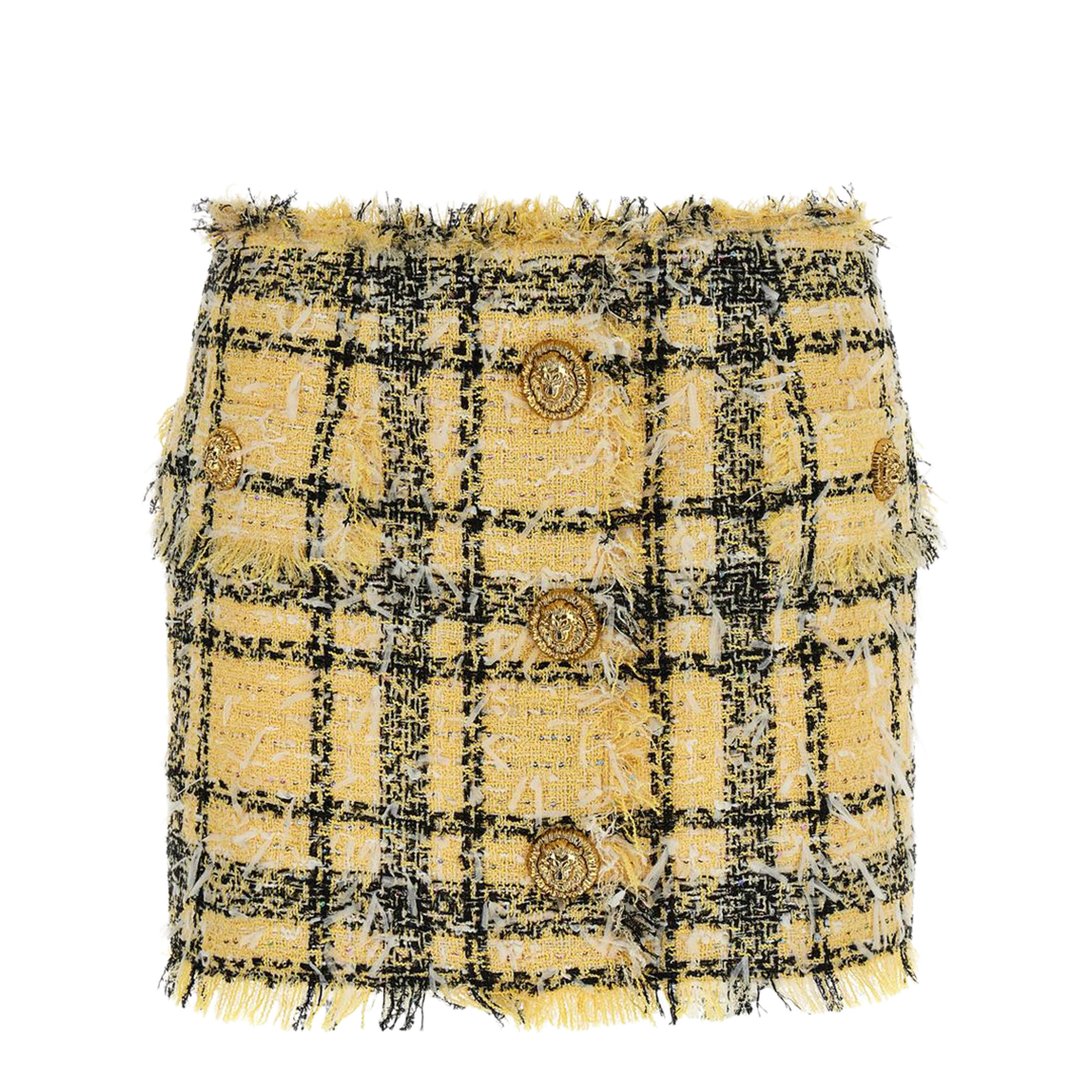 Lurex Tweed Skirt