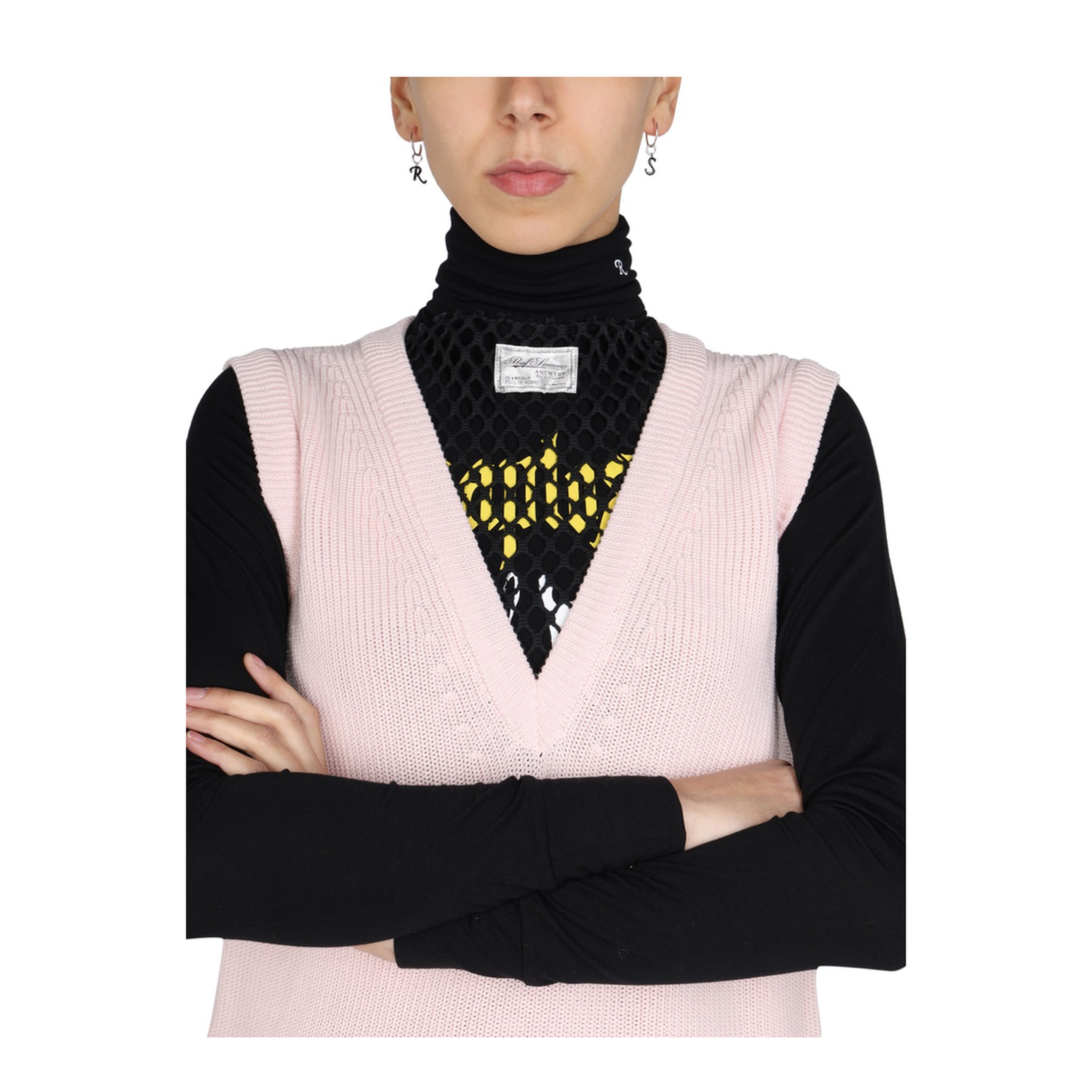 MAYFEYR - RAF SIMONS - Knitted Vest - 221W842500010039