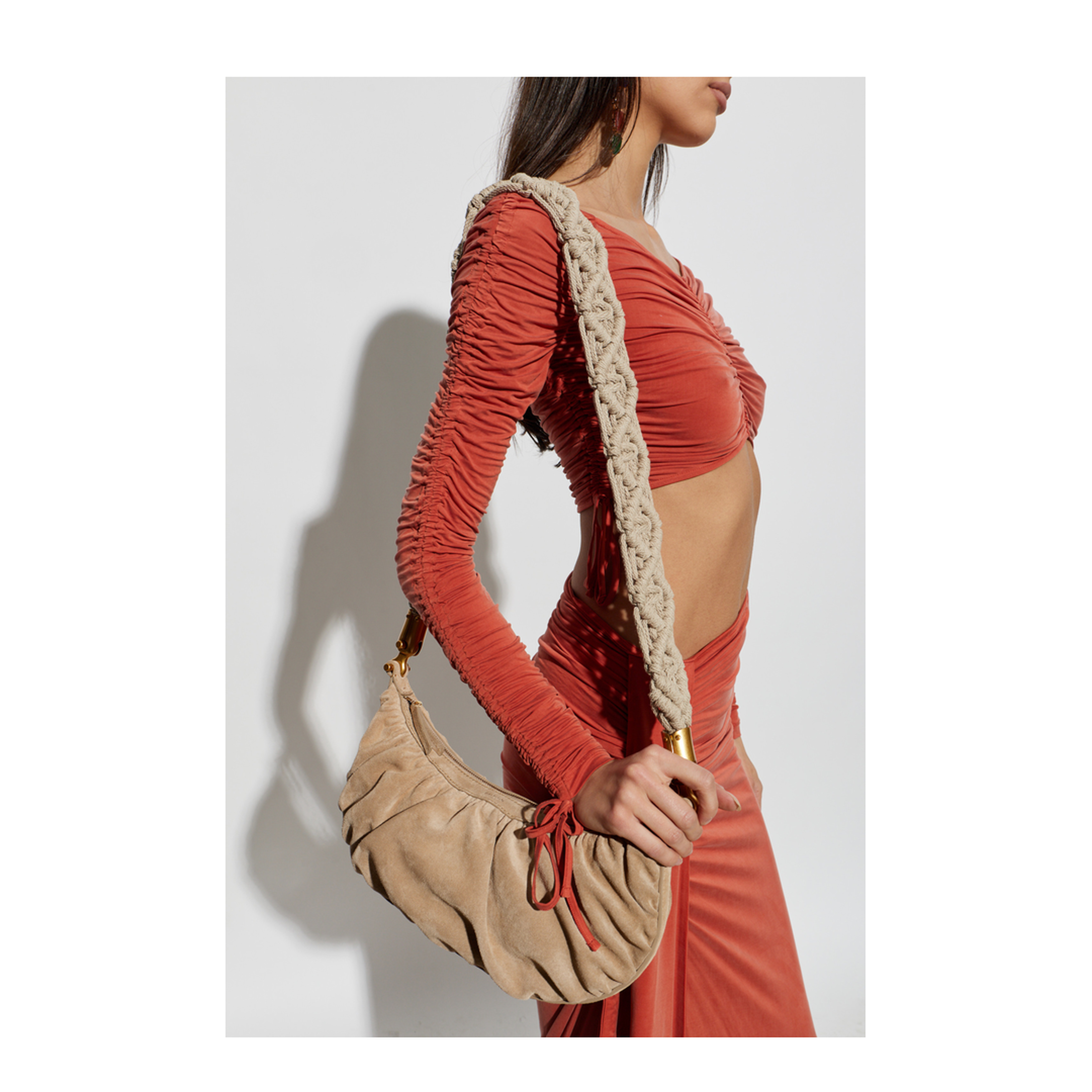 MAYFEYR - Balmain - Shoulder Bag Ebane - GN0BT049LSAE8FI
