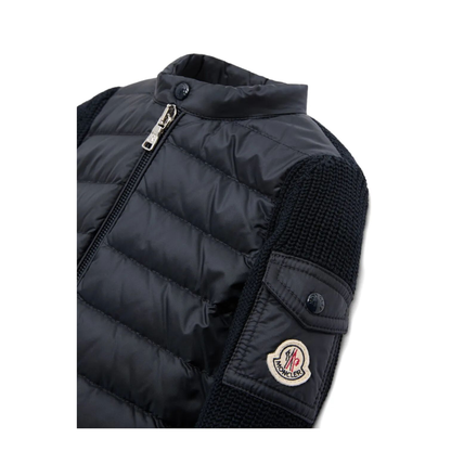 MAYFEYR - Moncler - Padded Cotton Zip-Up Cardigan - L19519B00001M1367
