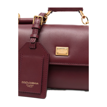 Sicily Handbag in Bordeaux
