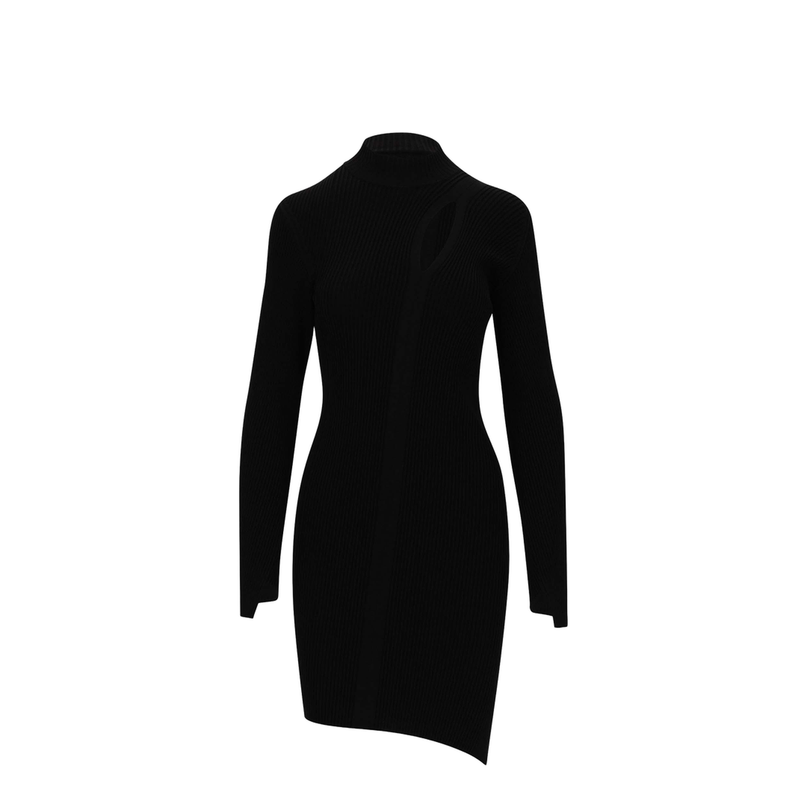 Mini Dress with Cut-Out Detail