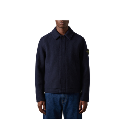MAYFEYR - Stone Island - Felted Rws Wool Overshirt - L2S155100042S0IN1V0020