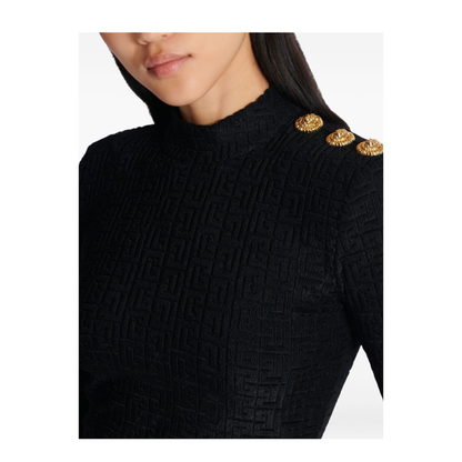 Knitted Sweater Black