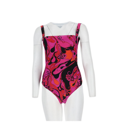 MAYFEYR - Pucci - Fuchsia Black Polyamide One Piece - 6HMC756H835P24