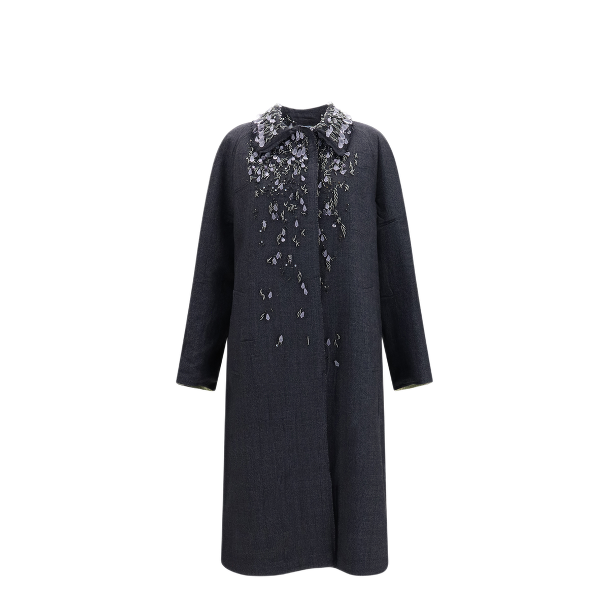 MAYFEYR - Prada - Single Breasted Prince Of Wales Coat - P680TRSOOO6707F0OLY