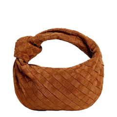 Jodie Mini Suede Handbags - Brown