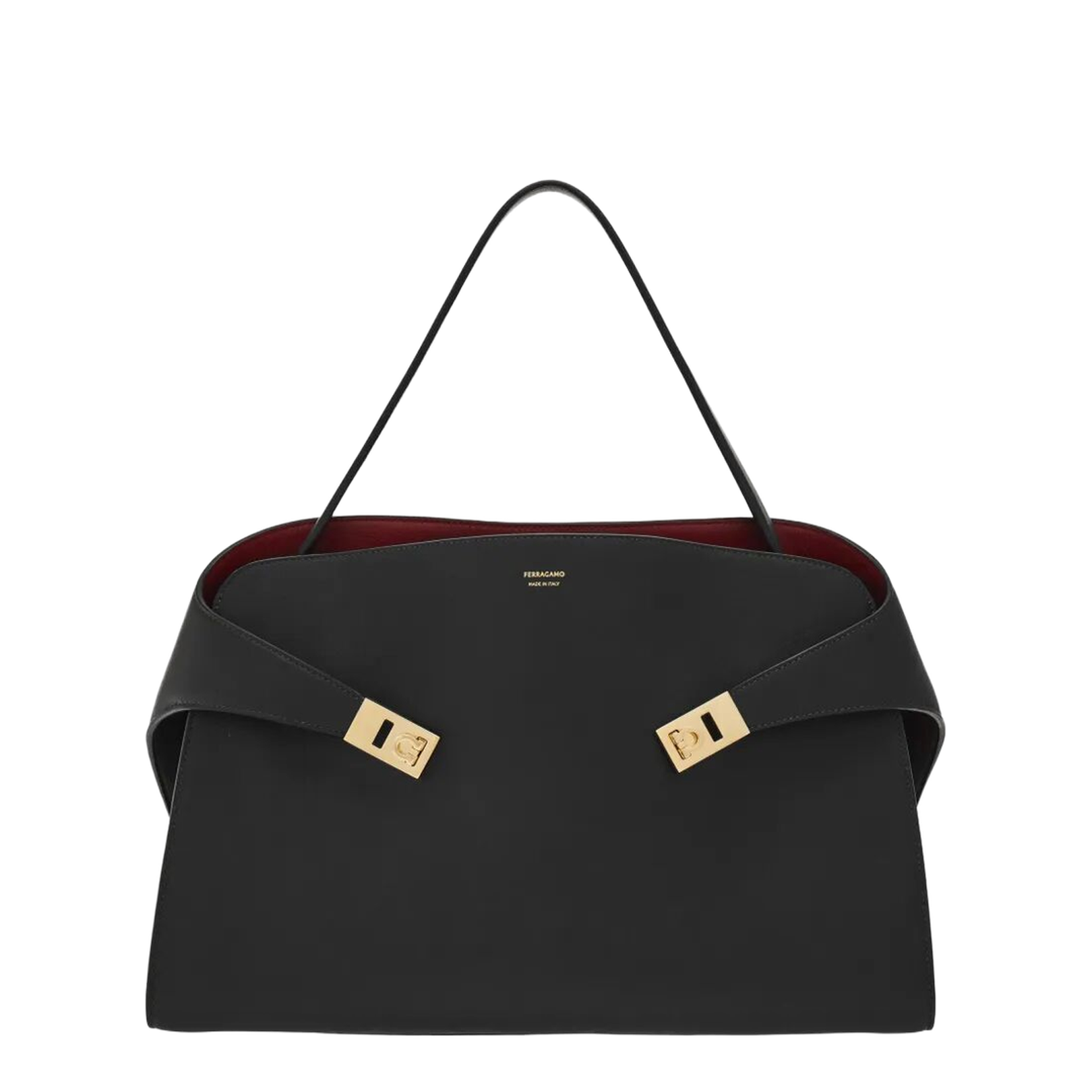 Soft Large Bicolor Shoulder Bag