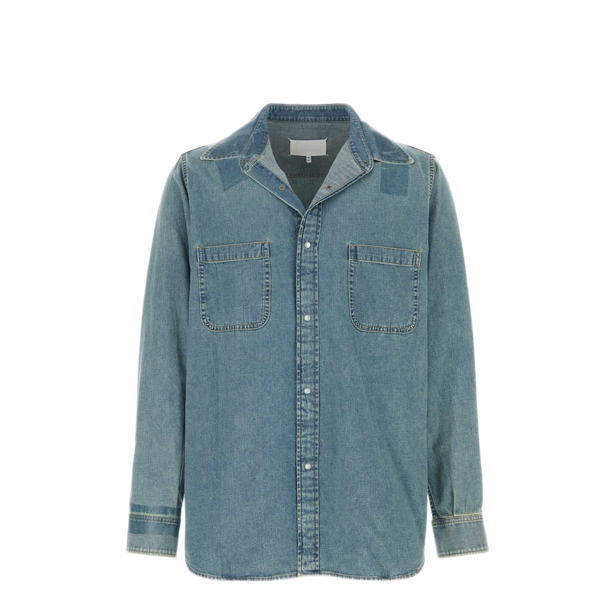 Ice Blue Denim Shirt
