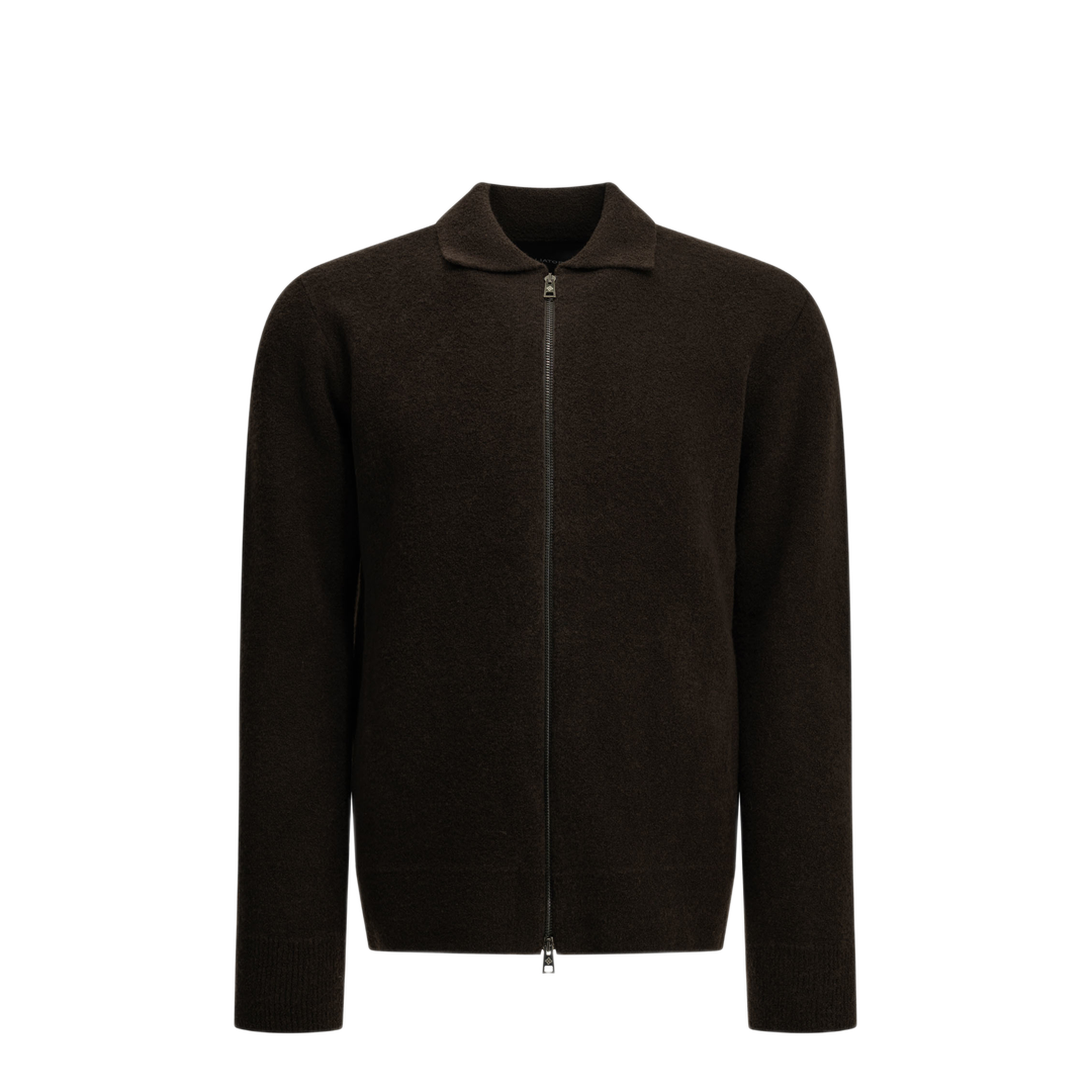 MAYFEYR - Tagliatore - Wool Sweater With A Zipper - KEIDAIPWI2614MORO