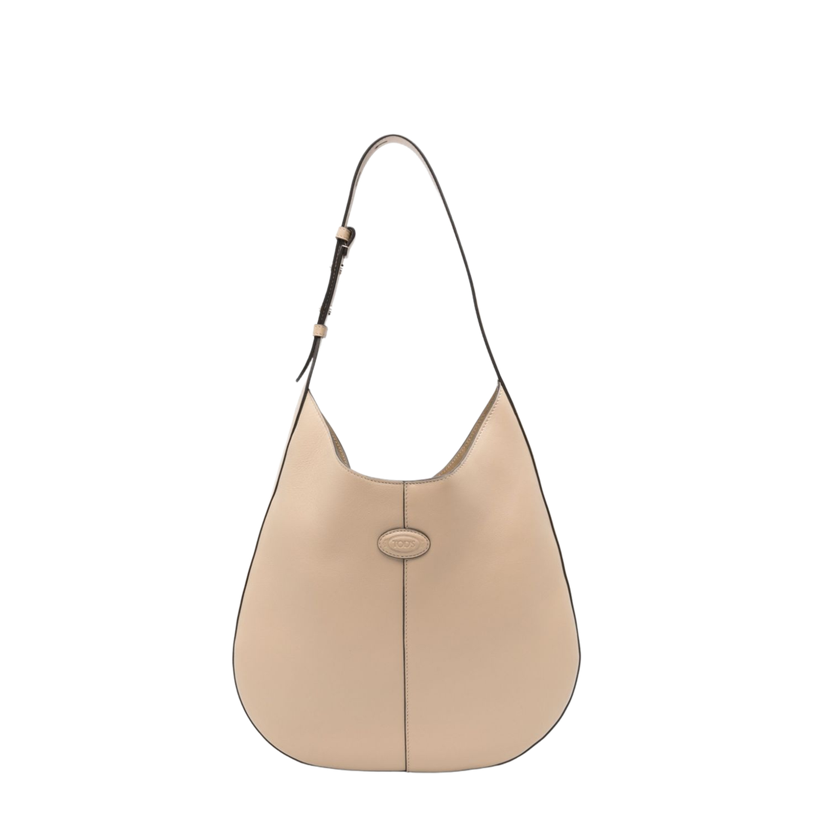 Light Beige Magnetic Adjustable Shoulder Strap Removable Pouch Bag
