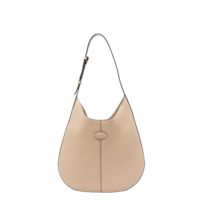 Light Beige Magnetic Adjustable Shoulder Strap Removable Pouch Bag