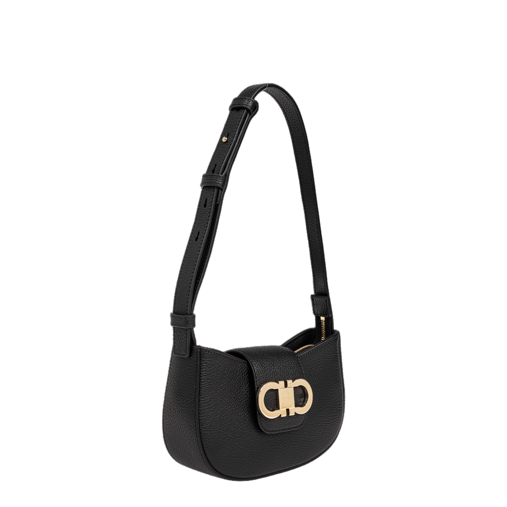 Leather shoulder bag