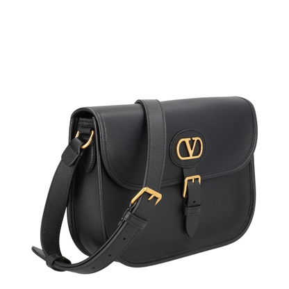 Antibes W20.5 Calfskin Shoulder Bag - Black