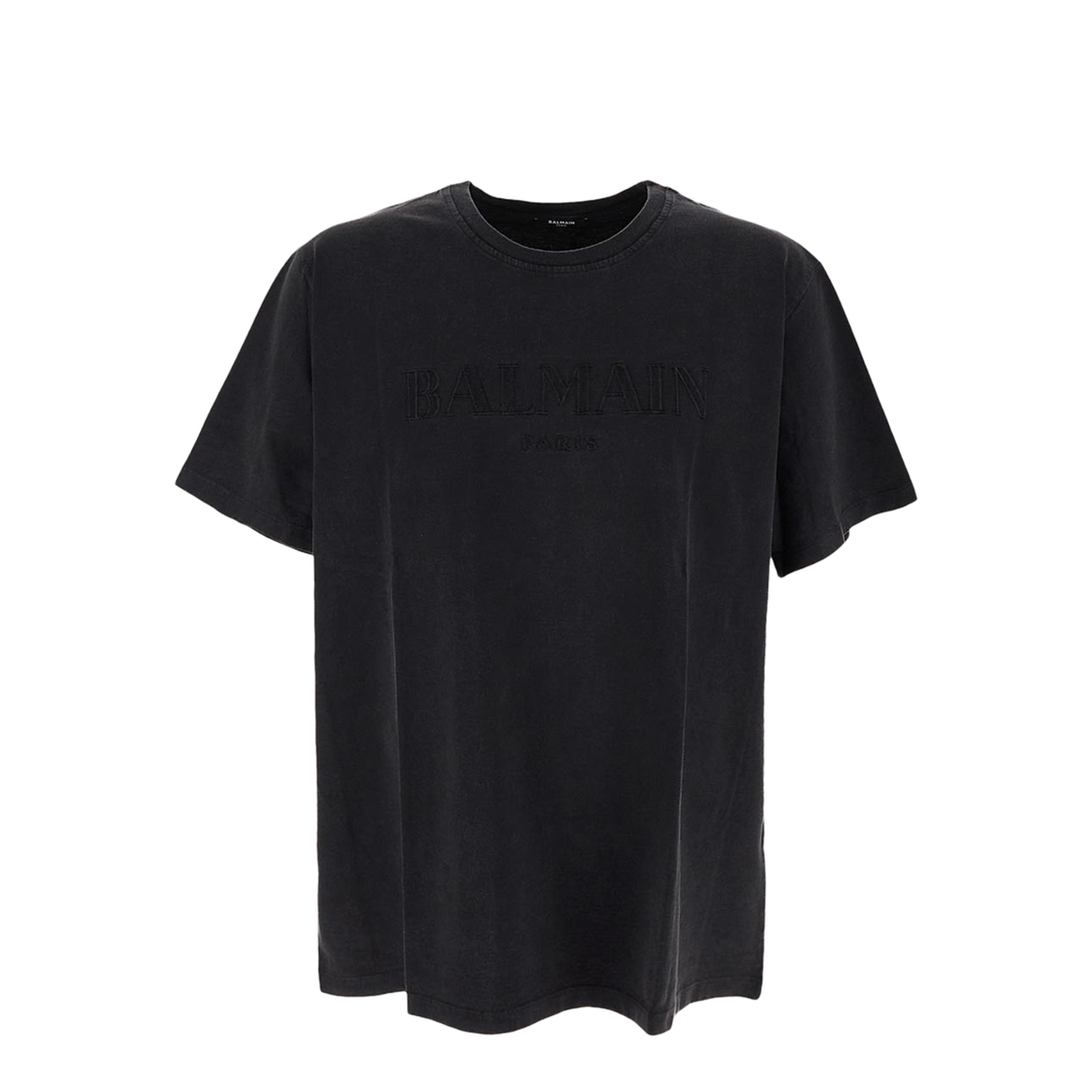 T-shirt with embroidered logo