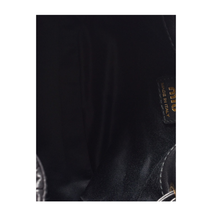Black Nappa Leather Pouch