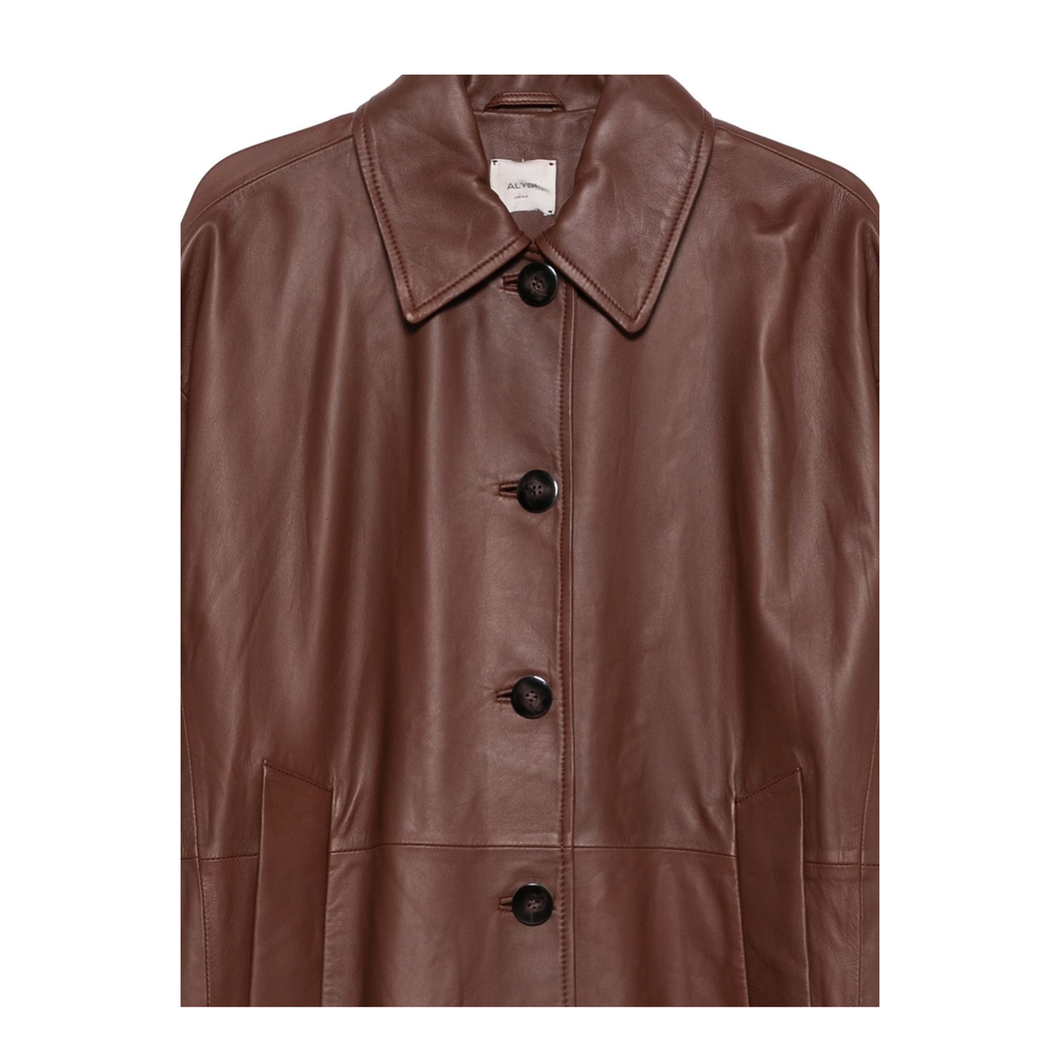 MAYFEYR - Alysi - Brown Leather Jacket - 266907A6053MOG