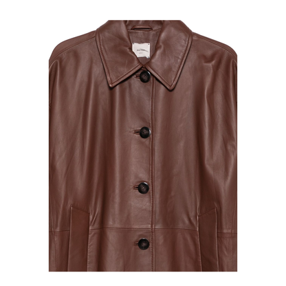 MAYFEYR - Alysi - Brown Leather Jacket - 266907A6053MOG