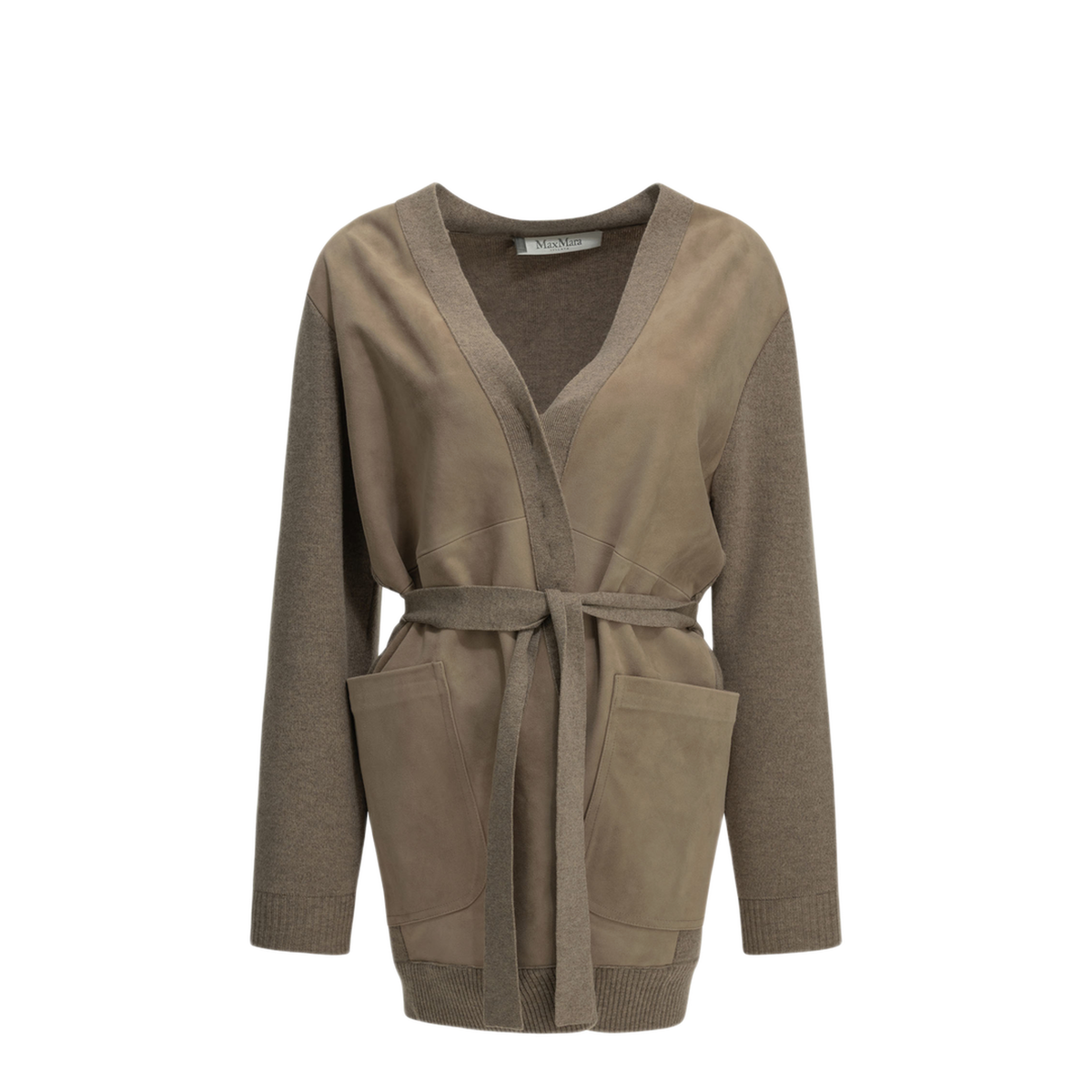 MAYFEYR - Max Mara - Wool And Cashmere Cardigan - 2621346193600MXSOLIVETO005