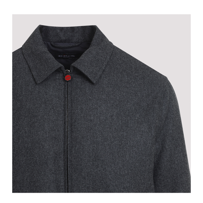 MAYFEYR - Kiton - Bomber Jacket - UW2494V0452L15006GRIGIO