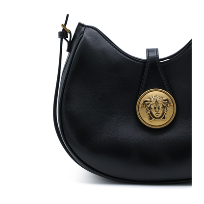 Emblème Nappa Hobo Bag - Black