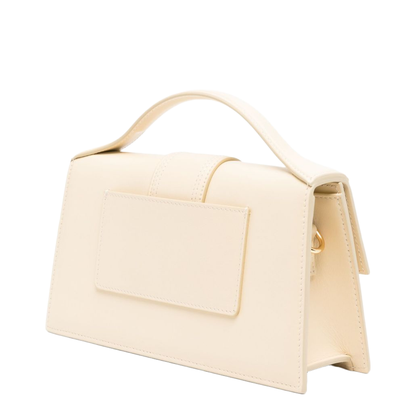 Le Grand Bambino Calf Leather Top-Handle Bag - Ivory