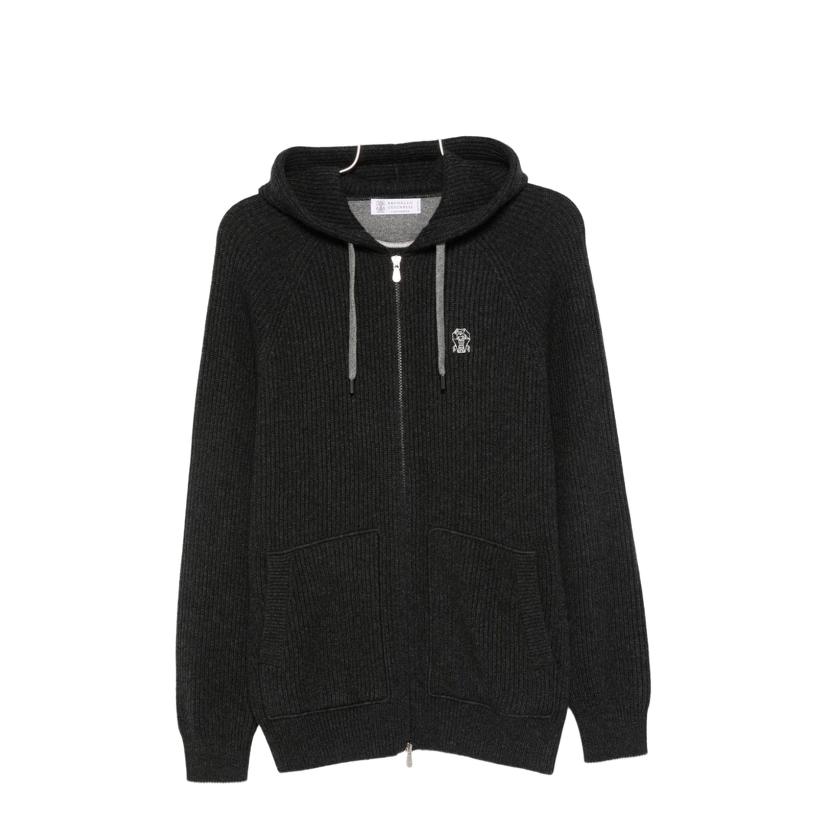 Cashmere Zipped Hoodie