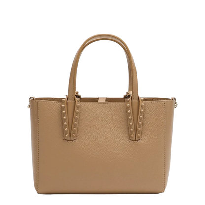 Beige Cabata Mini Tote Bag