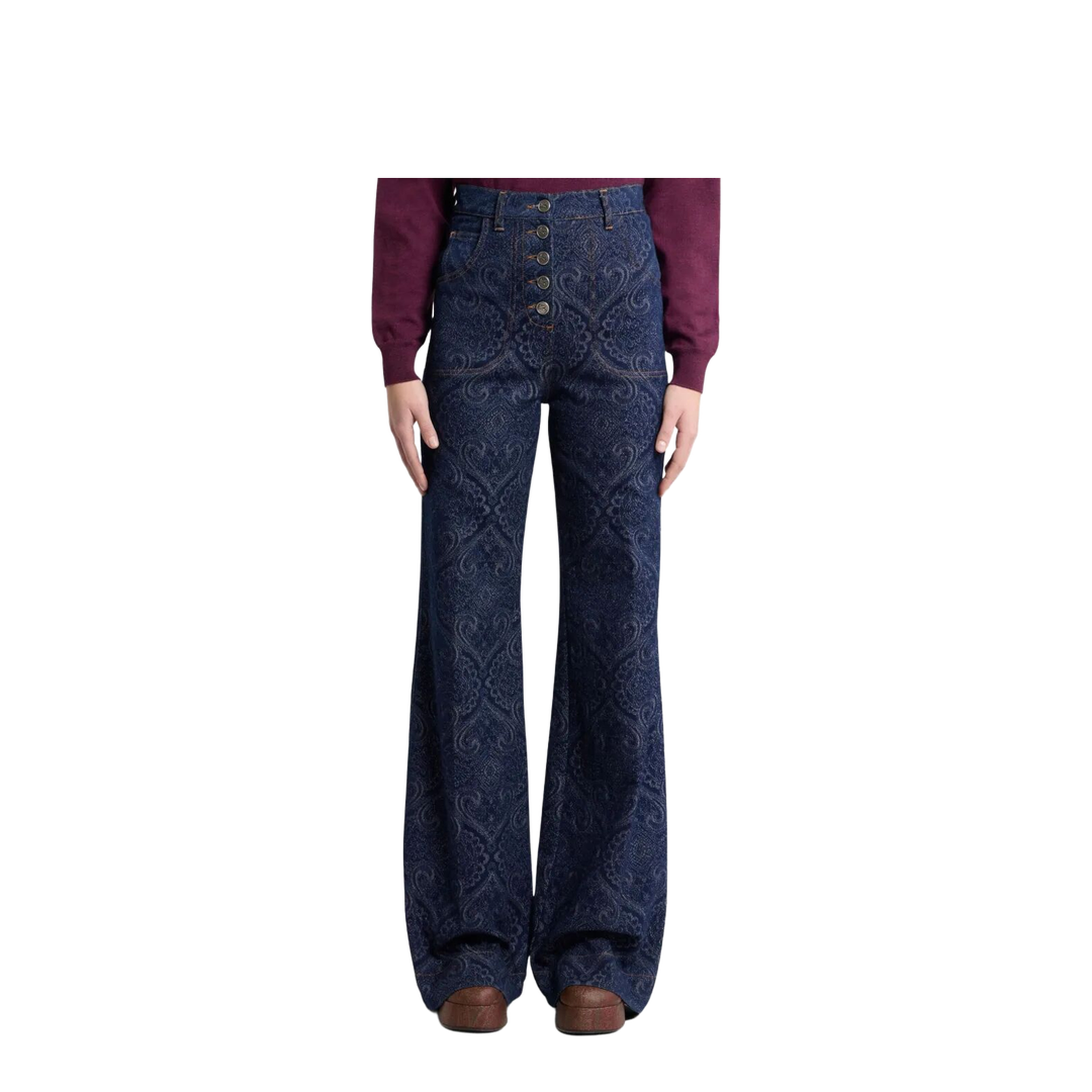 Jacquard Jeans