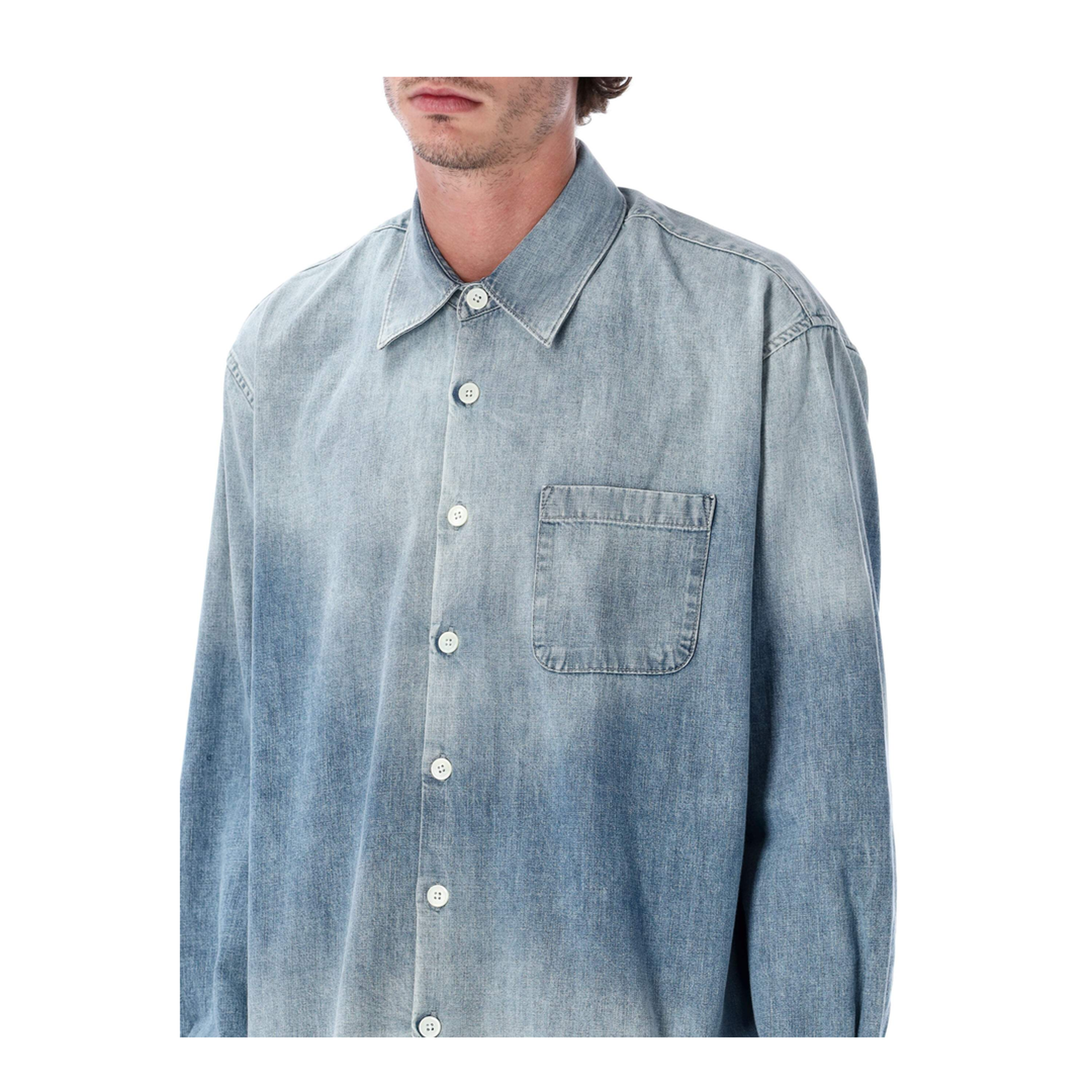MAYFEYR - Our Legacy - Oversized Vintage Denim Shirt - M4252ACLB