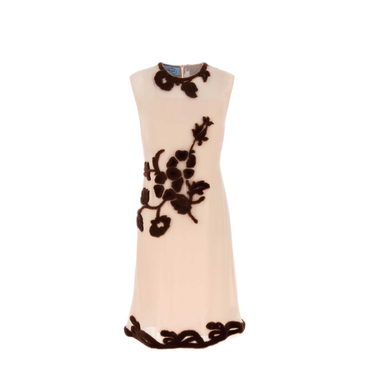 Embroidered Georgette Dress