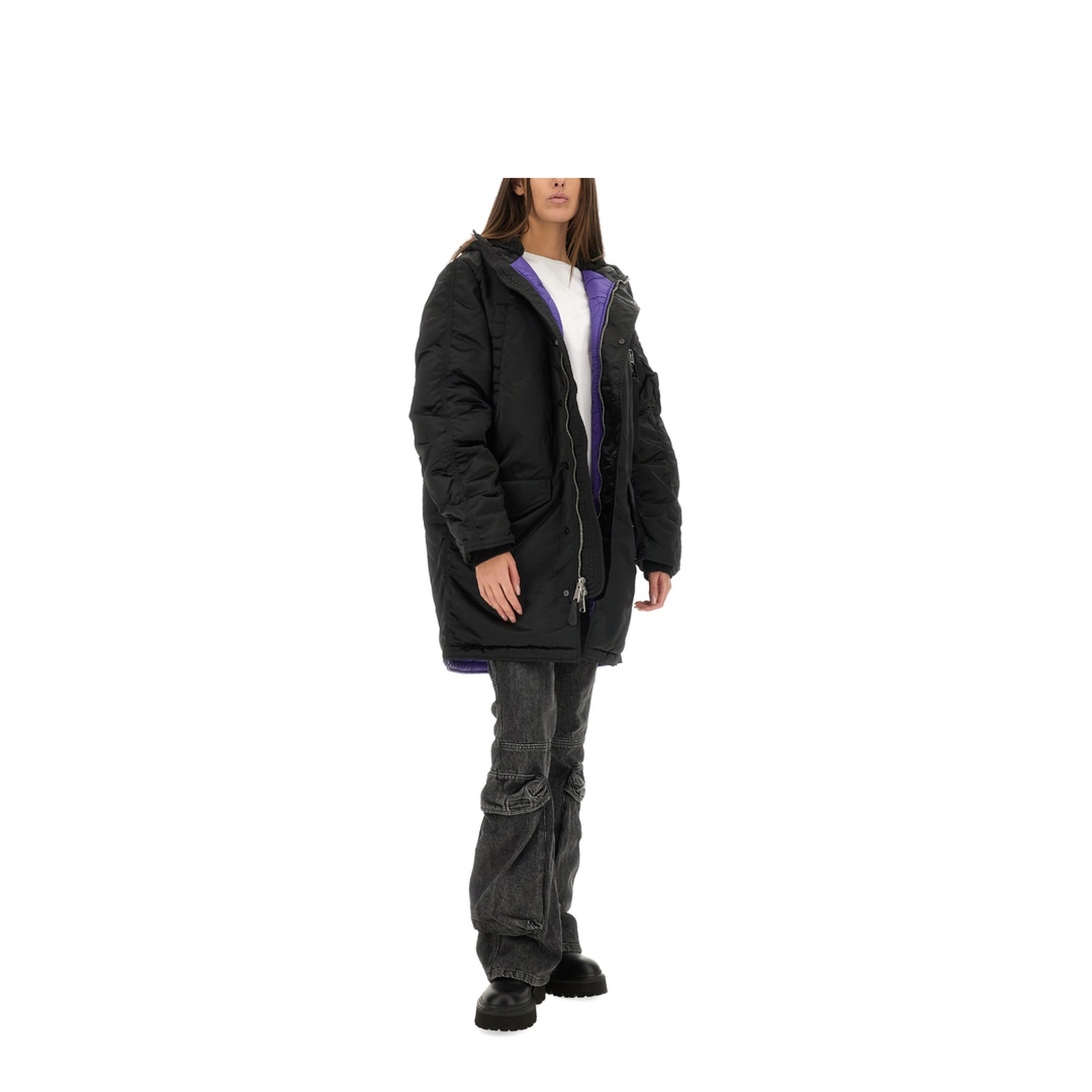 MAYFEYR - ALPHA INDUSTRIES - Long Bomber Jacket N3B - 148132UV03