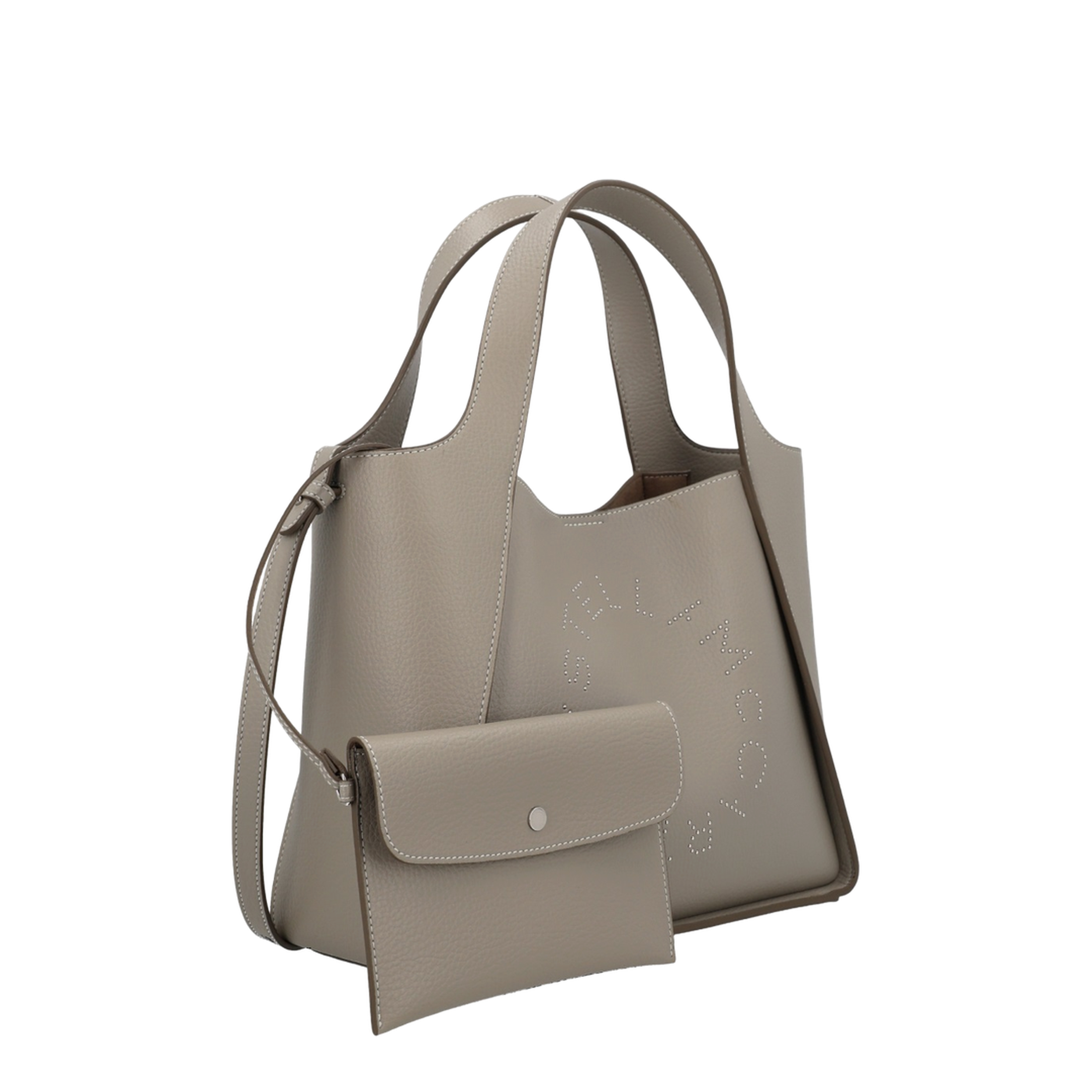 Logo Top Handle Crossbody Tote Bag - Moss