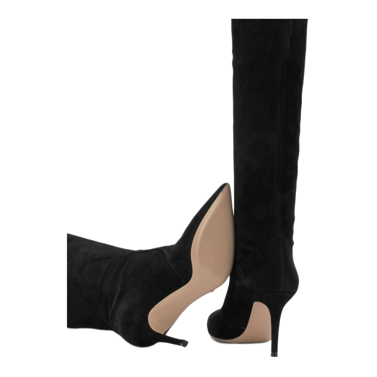 MAYFEYR - Gianvito Rossi - Hansen 85Mm Knee High Boots - G8062685RICC45NERO