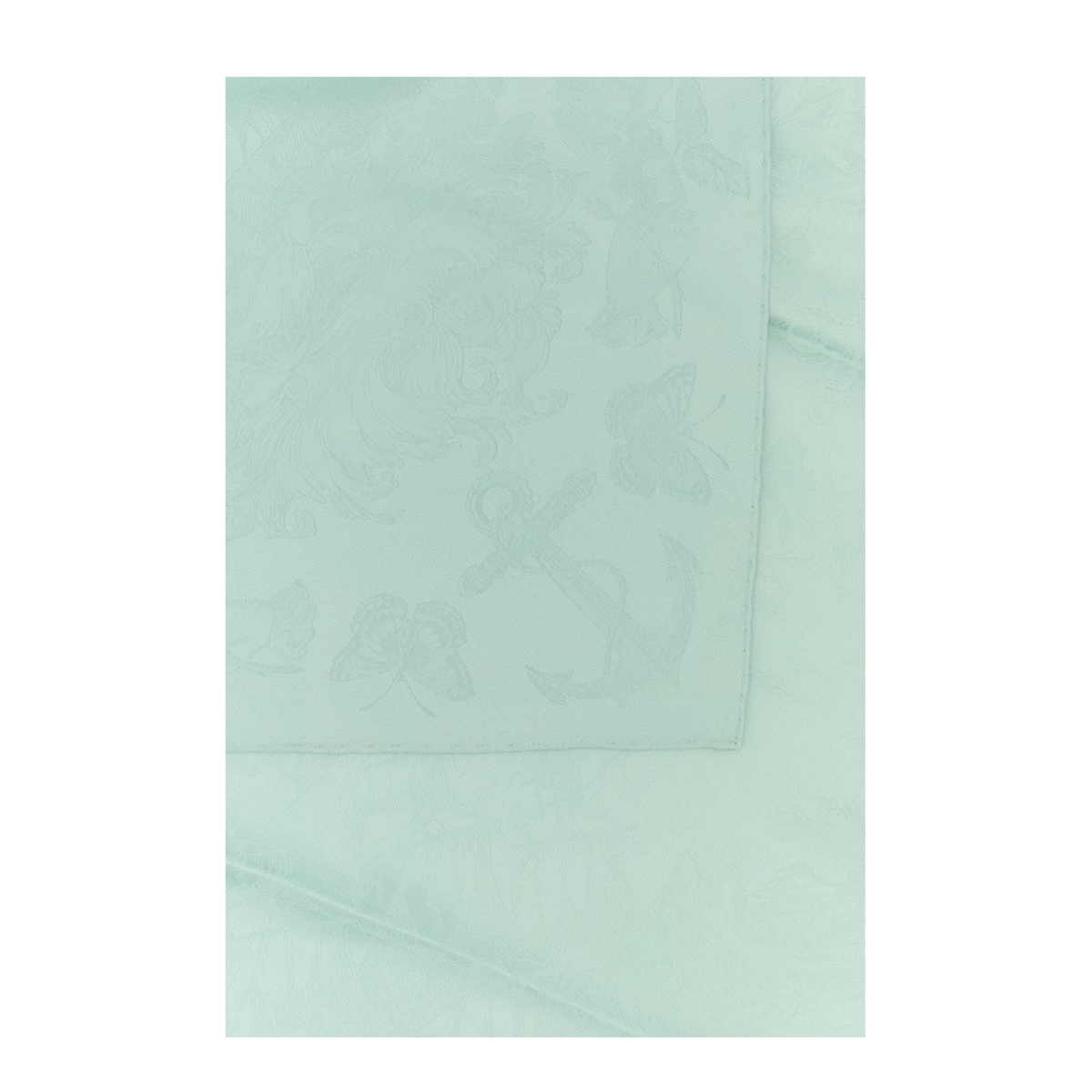 MAYFEYR - Alexander Mcqueen - Sea Green Silk Foulard - 8363293009Q3900