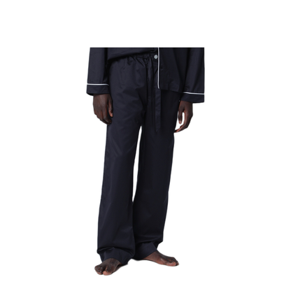 MAYFEYR - Tekla - Blue Pajama Trousers - ST-PANTS-312COCH