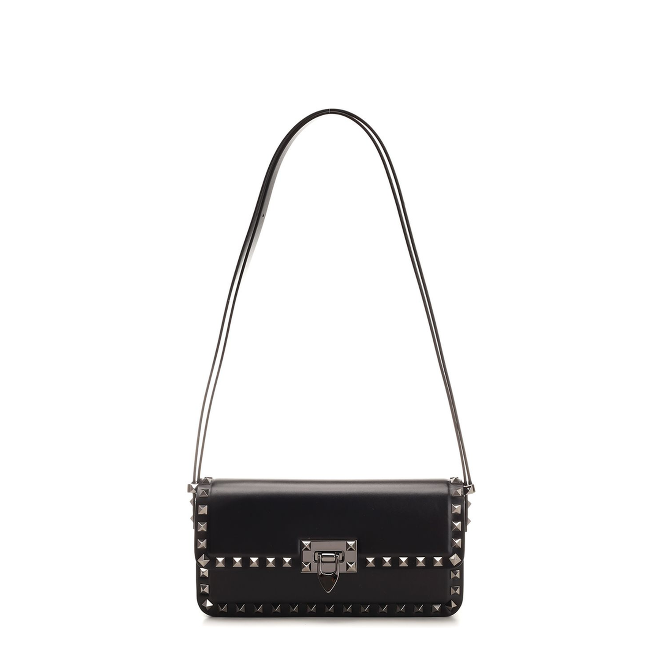 Garavani Rockstud Foldover Top Shoulder Bag