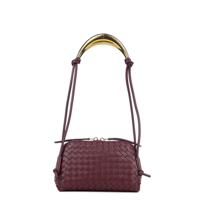 Sardine Leather Handbags - Burgundy