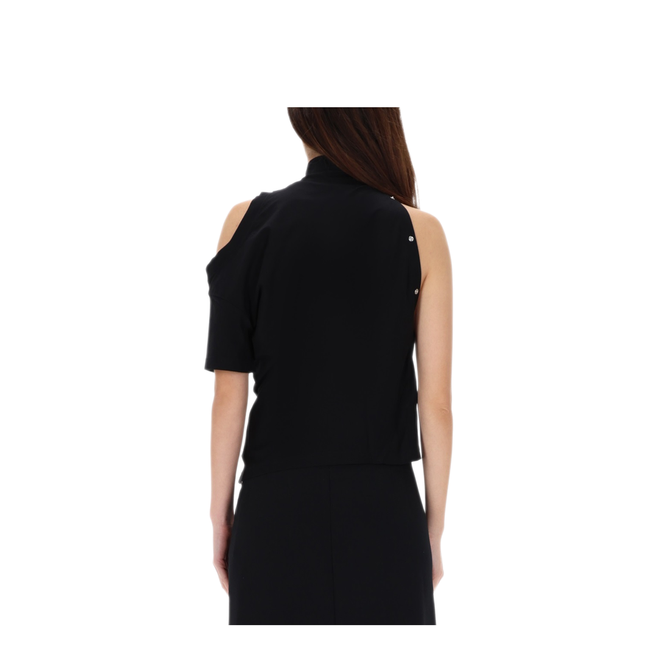 MAYFEYR - Courreges - Asymmetrical T Shirt - 425JTS231JS02339999