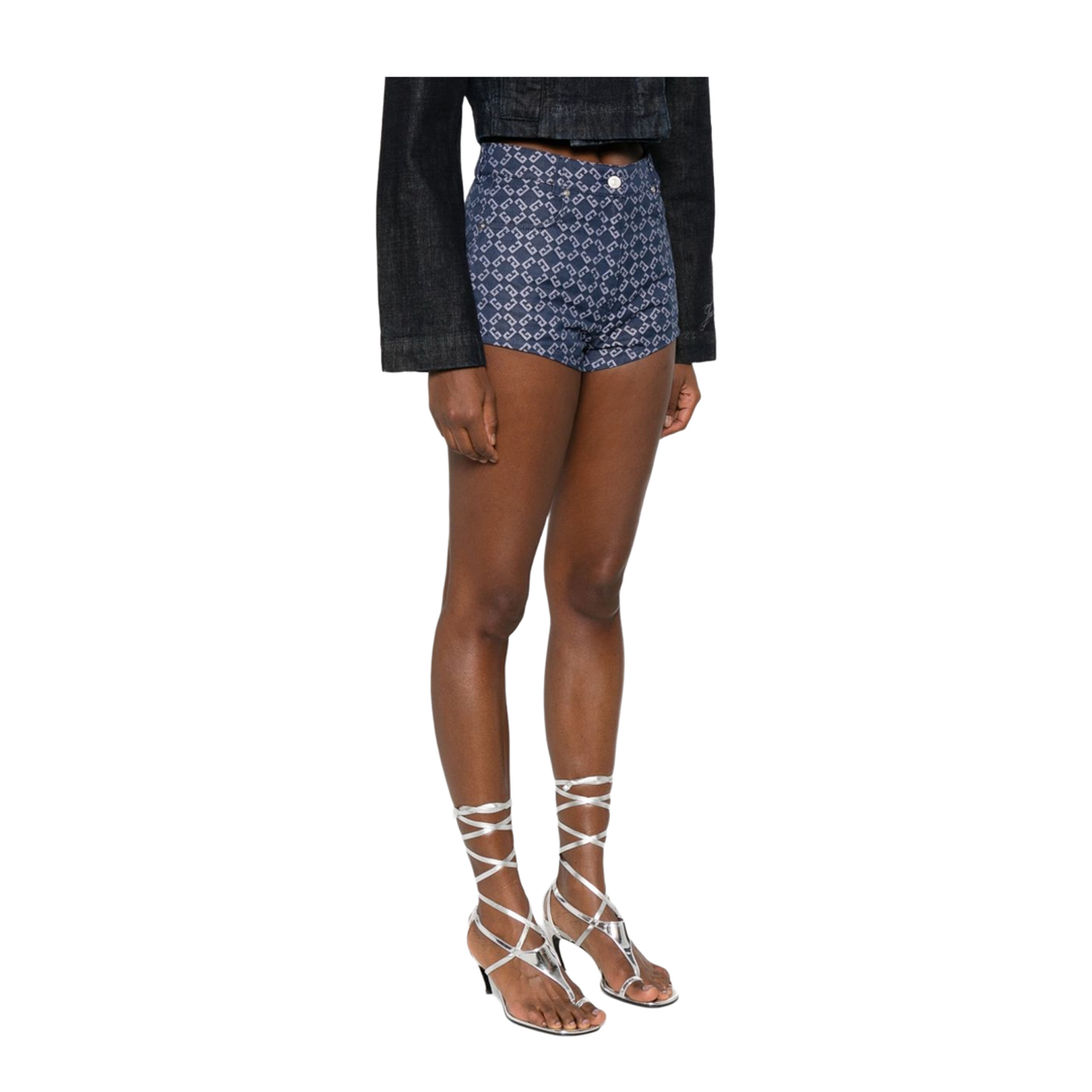 Denim Cotton Shorts