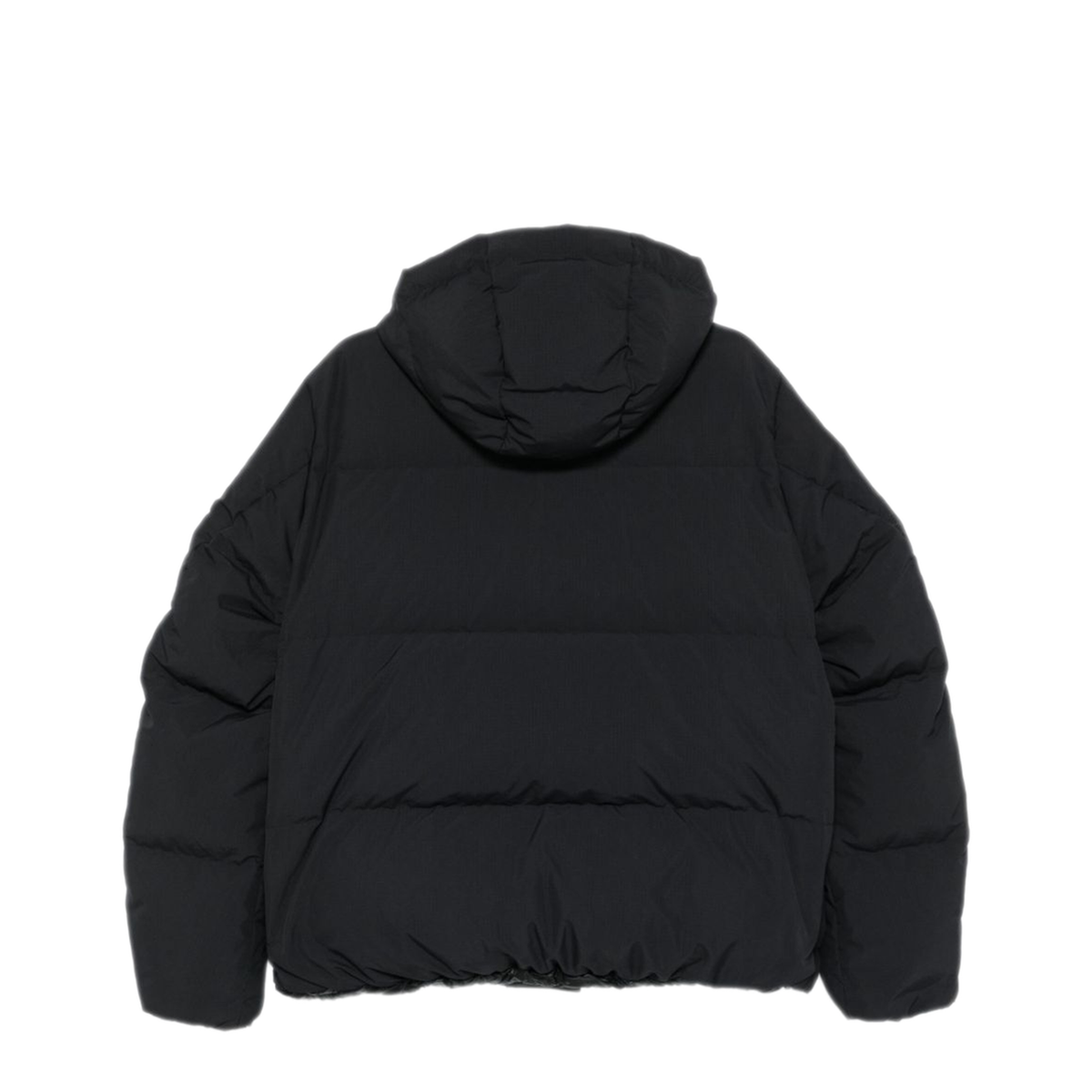 MAYFEYR - Sacai - Black Hooded Coat - 2503850M001