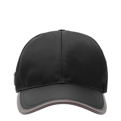 Black Re-Nylon Baseball Cap