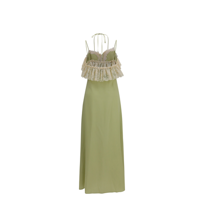 MAYFEYR - Chloè - Silk Dress With Lace Details - CH26ARO25005