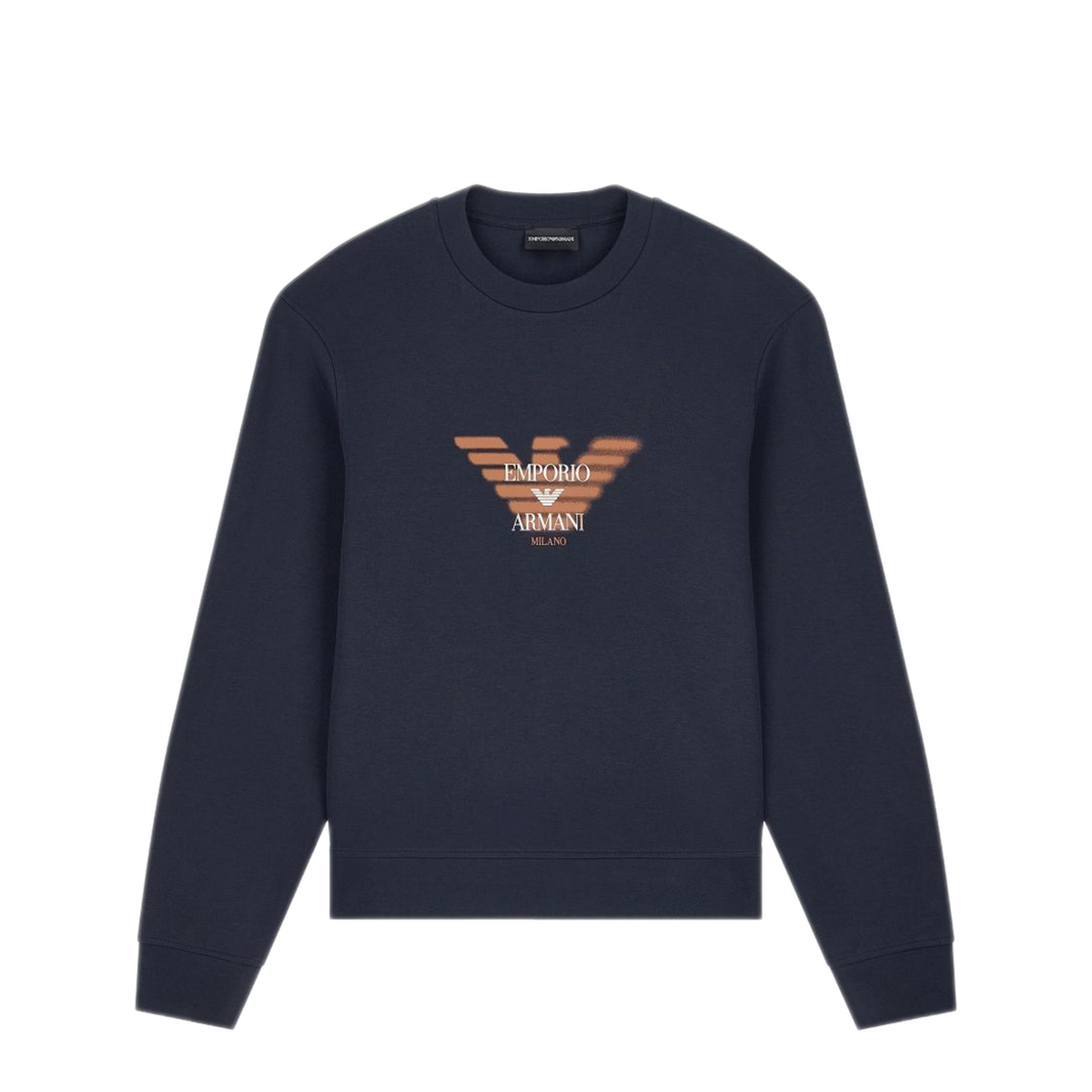 MAYFEYR - Emporio Armani - Navy Compact Texture Sweater - EM007315AF10013UB118